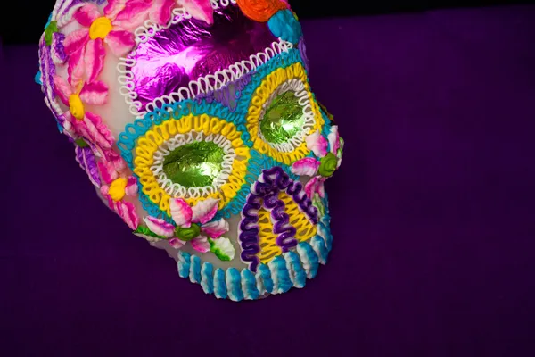 Los esqueletos es el atributo obligatorio del Día Tradicional de los Muertos — Foto de Stock