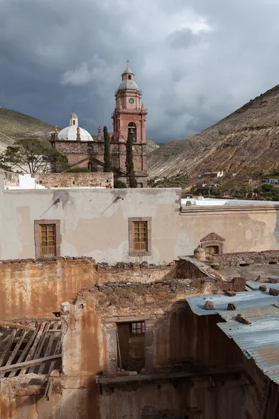 Gerçek de catorce - sihirli kasabalar Meksika — Stok fotoğraf