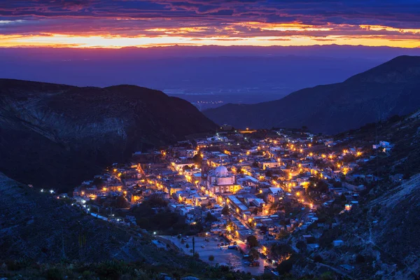 Real de Catorce - один из волшебных городов Мексики — стоковое фото