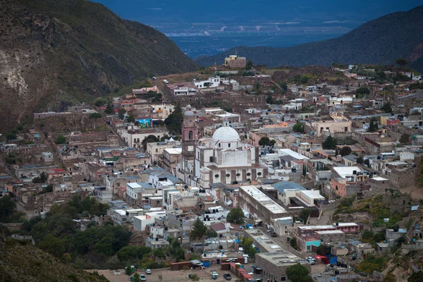 真正 de catorce-墨西哥魔术城镇之一 — 图库照片