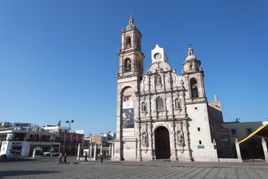 Katedral eski şehir aguascalientes, Meksika