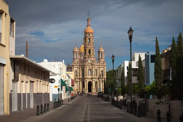 Cattedrale nell'antica città di Aguascalientes, Messico — Foto Stock