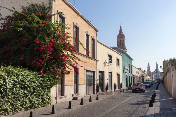 Street of the ancient city Aguascalientes, Mexico — Stock Photo, Image