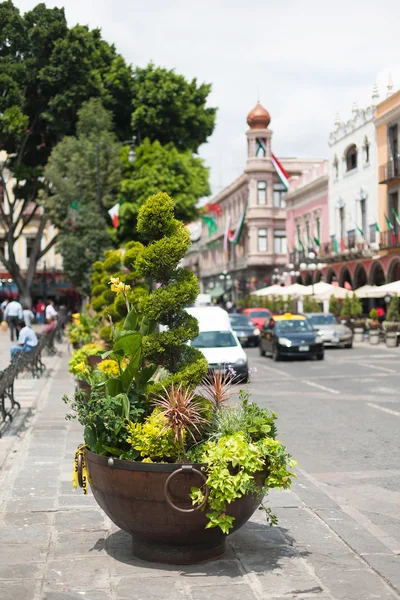 Puebla - eine der magischen Städte Mexikos — Stockfoto