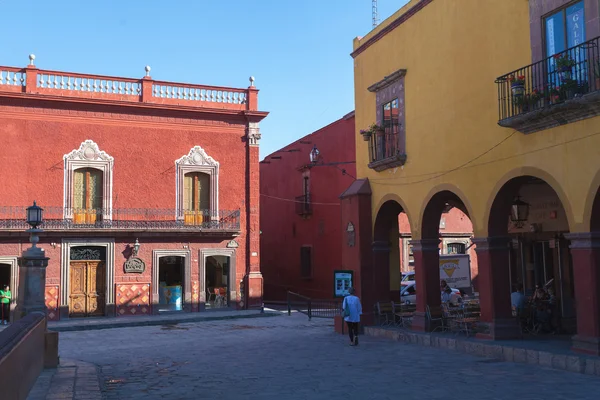 Historické mexické město san miguel de allende — Stock fotografie