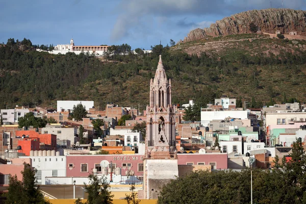 Színes gyarmati város zacatecas, Mexikó — Stock Fotó