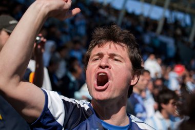 Buenos Aires, Arjantin - Mart 10: Arjantin klasikleri Fc Ricing v