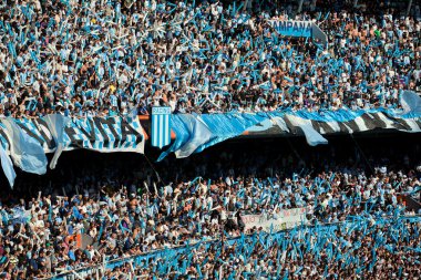 Buenos Aires, Arjantin - Mart 10: Arjantin klasikleri Fc Ricing v