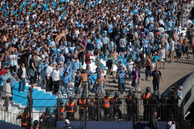 Buenos Aires, Arjantin - Mart 10: Arjantin klasikleri Fc Ricing v