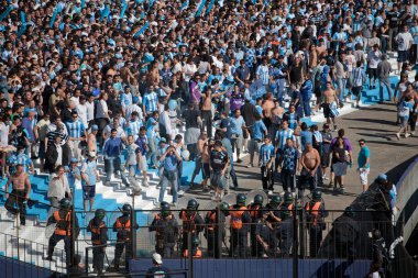 Buenos Aires, Arjantin - Mart 10: Arjantin klasikleri Fc Ricing v