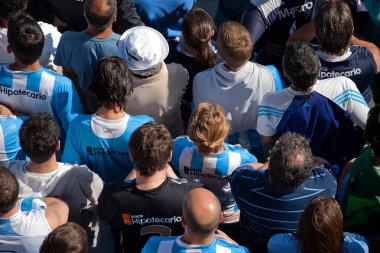 Buenos Aires, Arjantin - Mart 10: Arjantin klasikleri Fc Ricing v