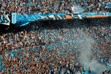 Buenos Aires, Arjantin - Mart 10: Arjantin klasikleri Fc Ricing v