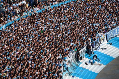 Buenos Aires, Arjantin - Mart 10: Arjantin klasikleri Fc Ricing v