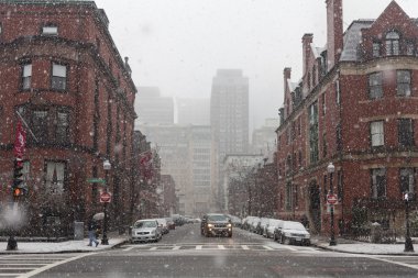 boston kışın