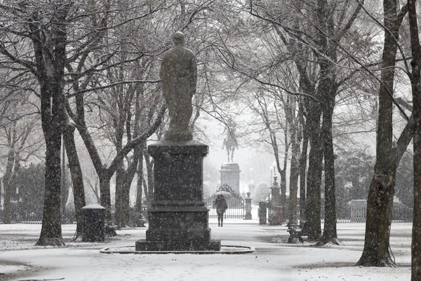 Vintern i boston — Stockfoto