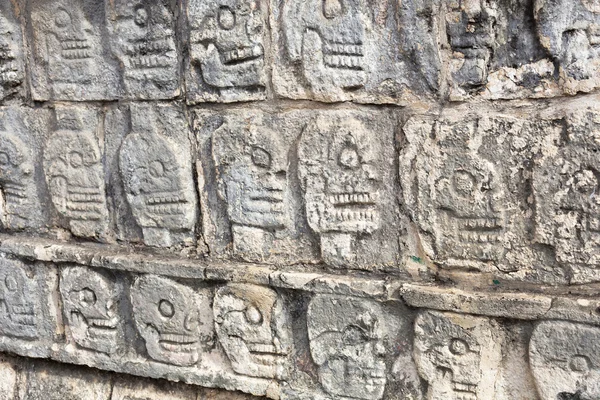 Pyramidenruinen Maya, Chichen-Itza, Mexiko — Stockfoto