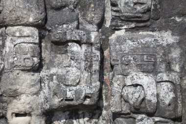 Maya piramit içinde tikal, guatemala