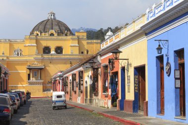 Antigua guatemala sömürge binaları
