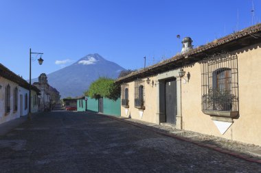 Antigua guatemala sömürge binaları