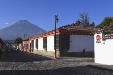 Antigua guatemala sömürge binaları