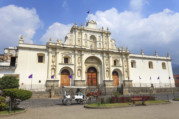 Antigua guatemala sömürge binaları — Stok fotoğraf
