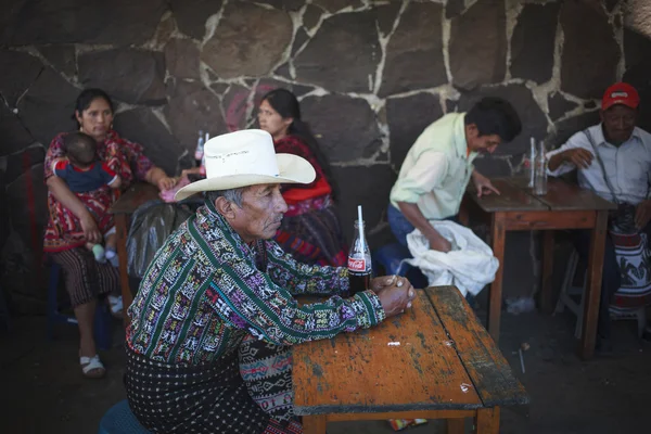チチカステナンゴ、グアテマラ - 3 月 24 日: th の未知の人々 — ストック写真