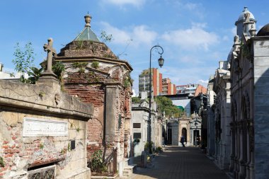 Mezarlık recoleta, buenos aires, Arjantin