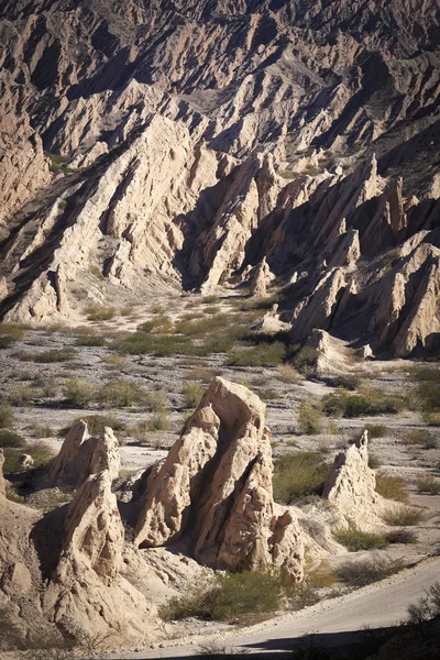 科尔特峡谷，拉科夫达 de las flechas，萨尔阿根廷 — 图库照片
