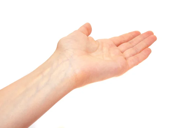 Showing hand — Stock Photo, Image