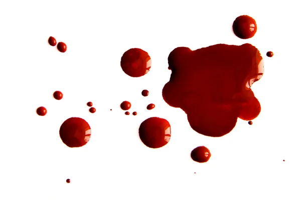 Manchas de sangre — Foto de Stock