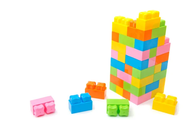 Plastic toy construction — Stock Photo, Image