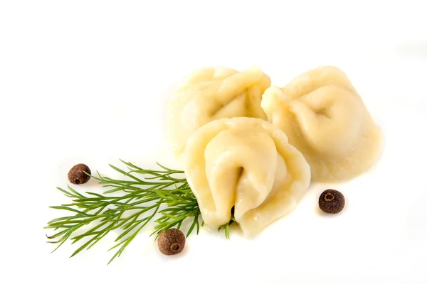 Dumplings (pelmeni) — Stock Photo, Image