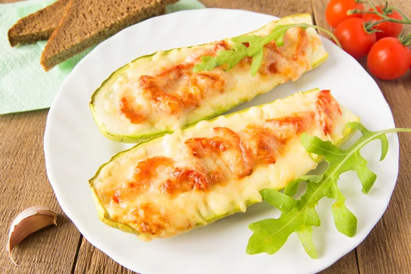 Stuffed zucchini — Stock Photo, Image