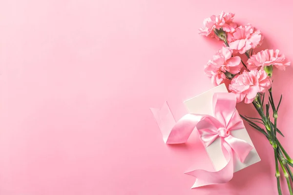 Dzień Matki Dzień Kobiet Lub Walentynek Koncepcja Projektowania Piękne Różowe — Zdjęcie stockowe