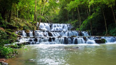 şelale namtok samlan Milli Parkı, saraburi, thailand