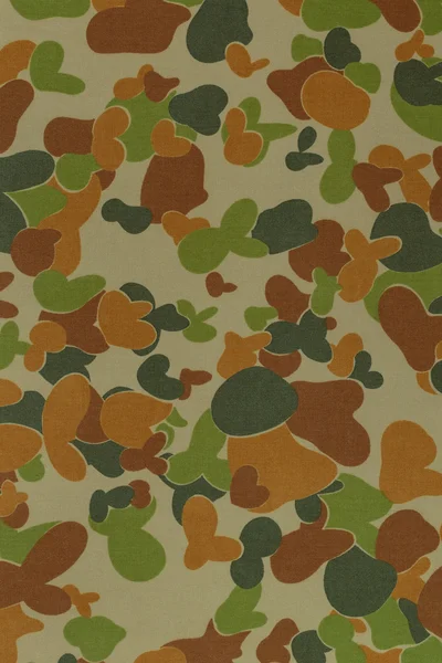 Australia armed force auscam camouflage fabric texture backgroun — Stock Photo, Image