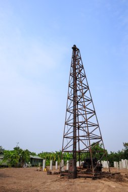 şahmerdan inşaat sahasında