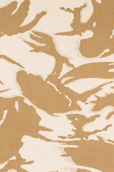 Brytyjskie siły zbrojne pustynia kamuflaż dpm tkanina tekstura backgro — Zdjęcie stockowe