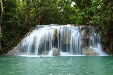 erawan Milli Parkı, düzey 2, kanchanaburi şelale