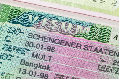 Schengen vize, pasaport makro