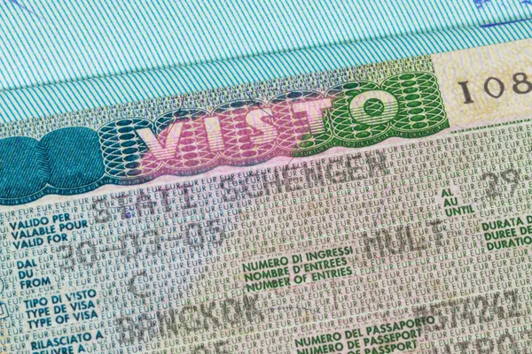 Schengen vize, pasaport makro
