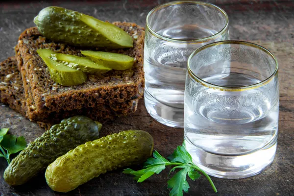 Russischer Wodka — Stockfoto