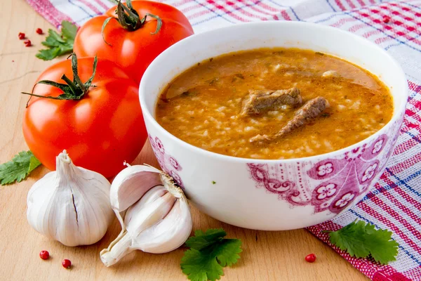 Oriental tomato soup — Stock Image Oriental tomato soup Stock Image