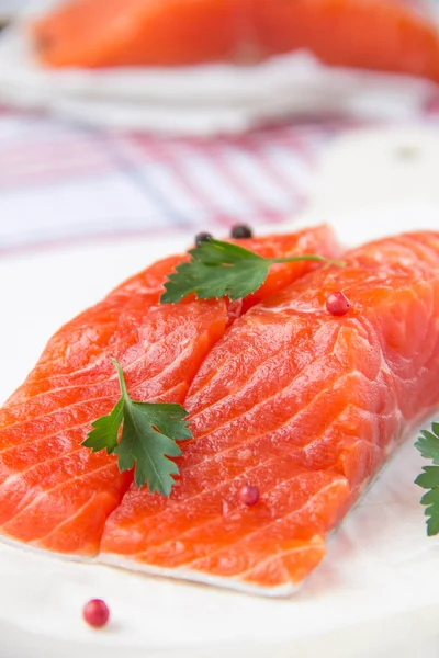 Fillet of red fish — Stock Photo, Image