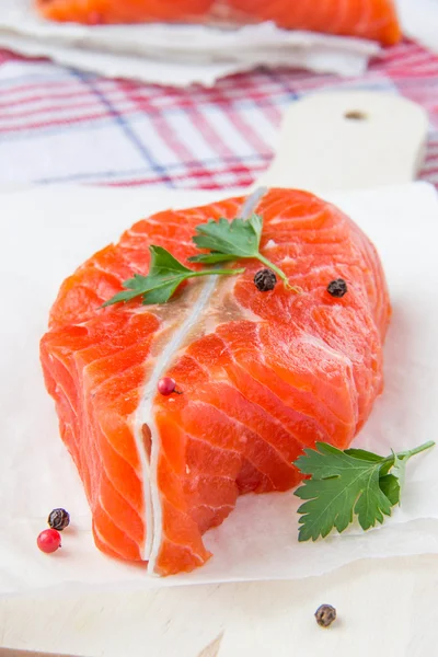 Fillet of red fish — Stock Photo, Image