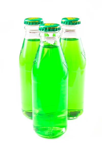 Green drink bottled — Stockfoto