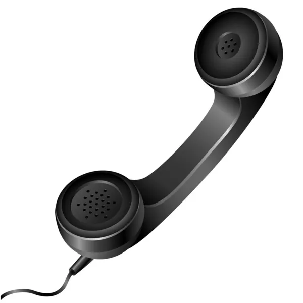 Realistischer Telefonhörer — Stockvektor
