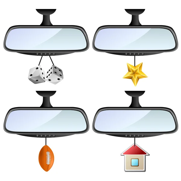 Car mirror set — Stock Vector © Helioshammer 15771115