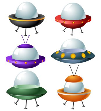 UFO set çizgi film