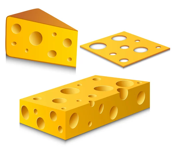 Sada na sýr — Stockový vektor